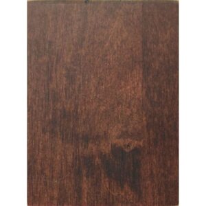 Cutting Edge's Chateau Brown wiping stain on Maple.