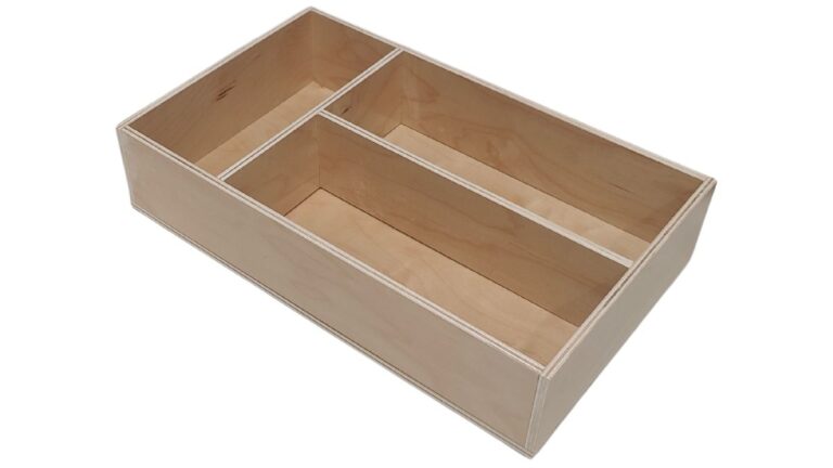 You can order a drawer organizer with a base, like the one in this picture.