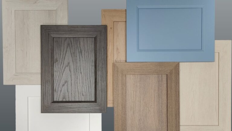 A variety of NEXGEN cabinet doors.