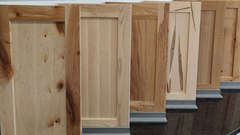 Six shaker style cabinet doors in a variety of profiles. Cutting Edge has thousands of door styles.