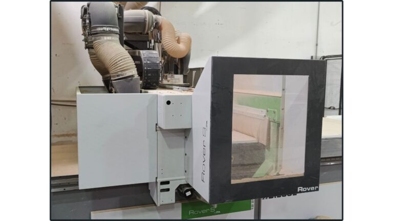 Cutting Edge uses a CNC router by Biesse to machine your MDF cabinet doors.