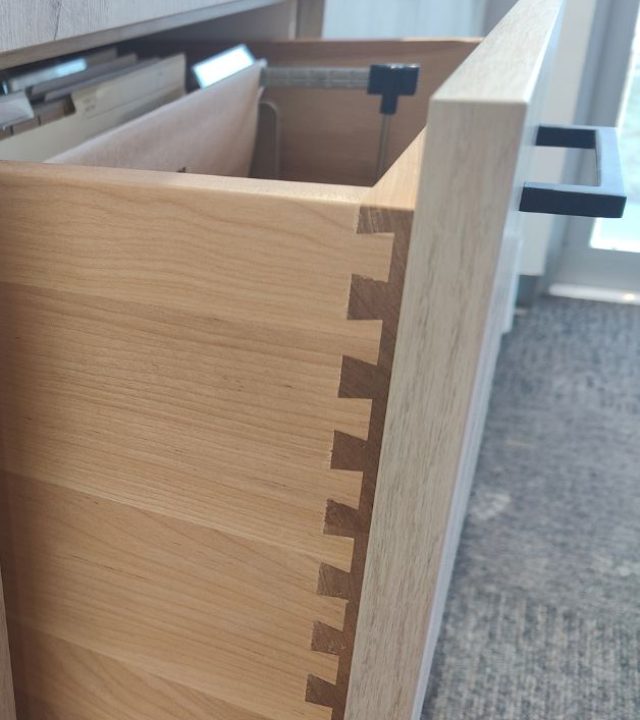 A dovetail drawer box.